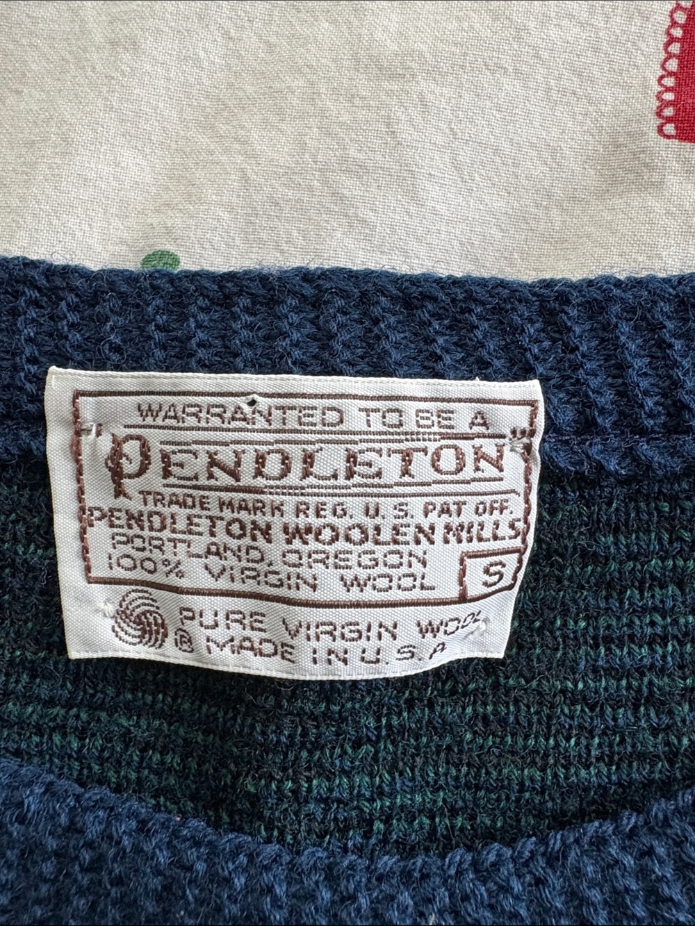 Pendleton Wool Vest - Picture 2 of 3